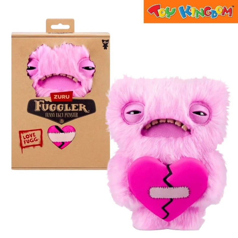 Fuggler Zuru Love Fugg Pink Funny Ugly Monster Plush