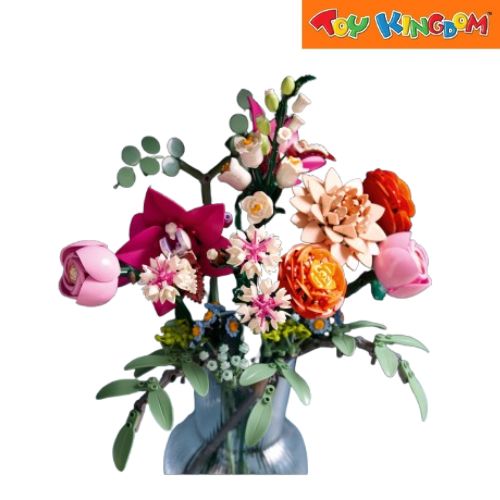 Lego Botanical Collection Pretty Pink Flower Bouquet 749pcs Building Blocks