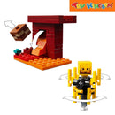 LEGO Minecraft The Nether Lava Battle 99pcs Building Blocks