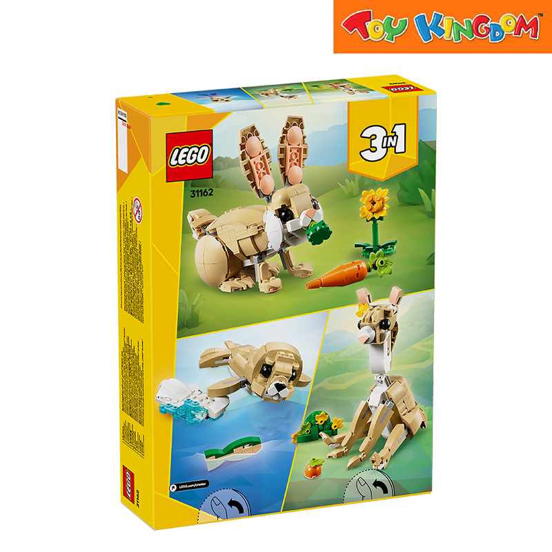 LEGO Creator 3-in-1 31162 Cute Bunny Building Blocks 2025 326pcs