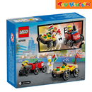 LEGO City 60458 Pizza vs. Fire Truck Race Car Pack 2025 70pcsBuilding Blocks