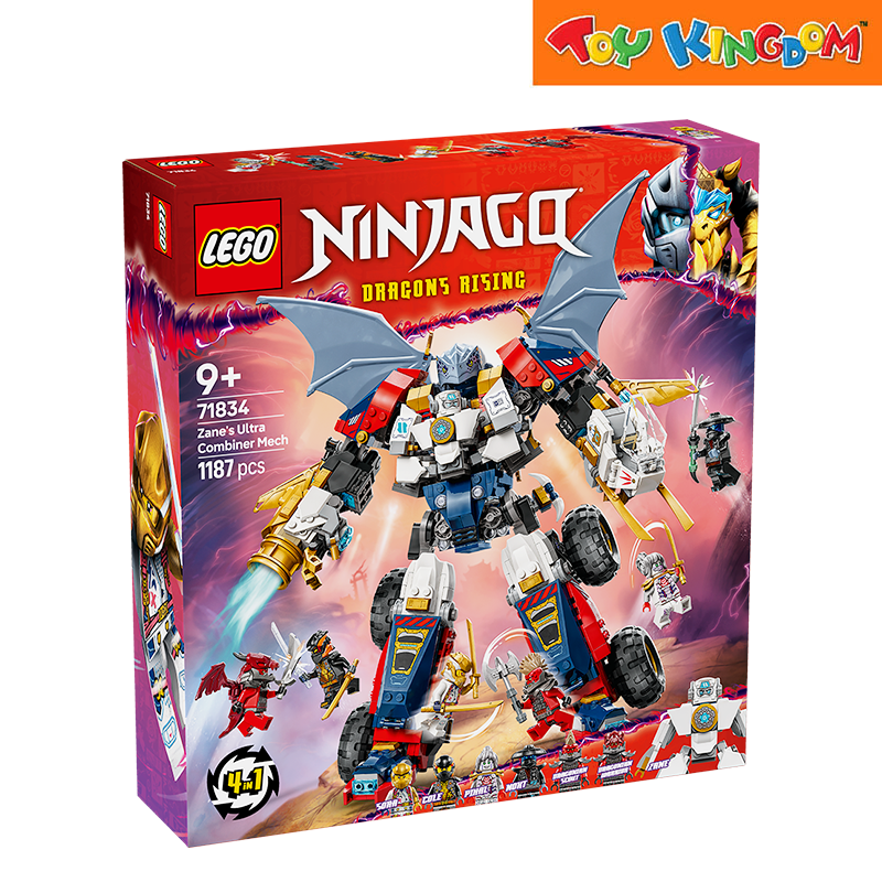 LEGO Ninjago 71834 Zane's Ultra Combiner Mech Building Blocks 2025 1187pcs
