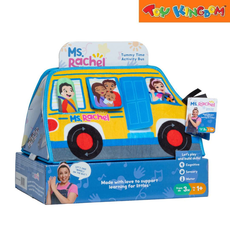 Ms. Rachel Tummy Time Activity Bus Plush