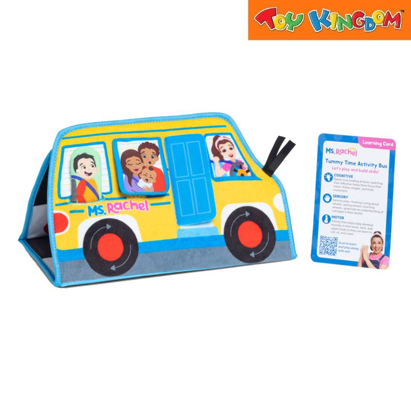Ms. Rachel Tummy Time Activity Bus Plush