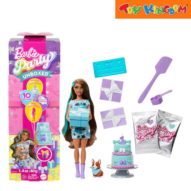 Barbie Party Unboxed Doll