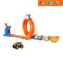 Hot Wheels Monster Trucks Loop And Flip Trophy Challenge