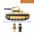 Sluban WWII German Tank Building Block Set