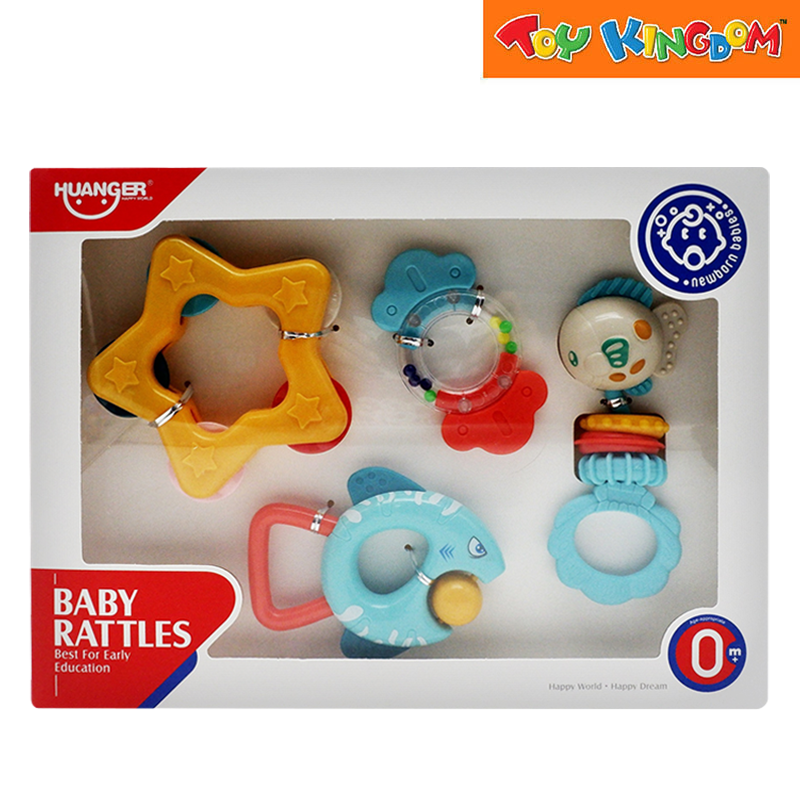 Huanger Happy World Baby Rattles