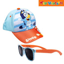 Totsafe Bluey & Bingo Sun Fun Shades And Hat Set