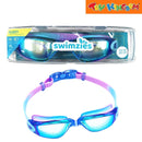 Swimzies Velocity Speed & Performance Blue/Purple Polarized Swimming Goggles