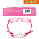 Swimzies Velocity Speed & Performance Pink Clear Polarized Swimming Goggles