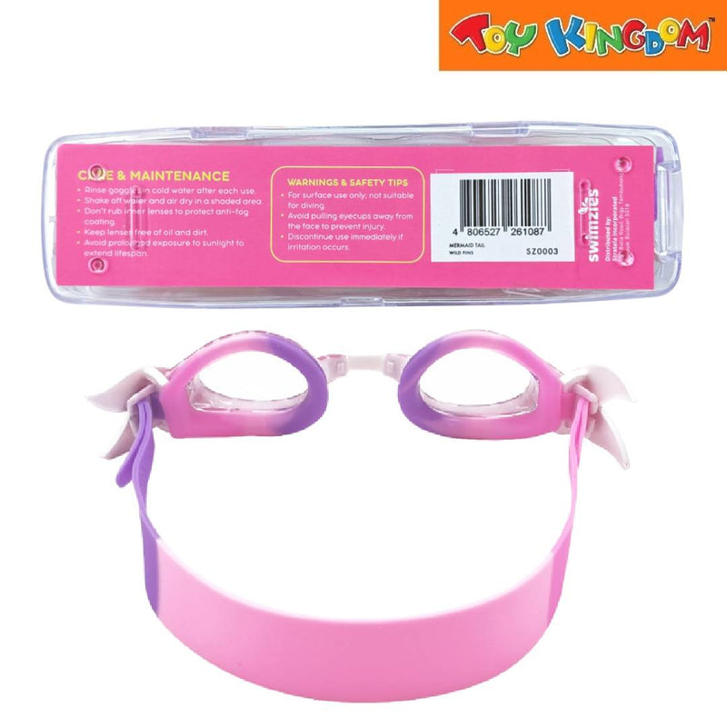 Swimzies Wild Fins Adventure Awaits Mermaid Tail Swimming Goggles