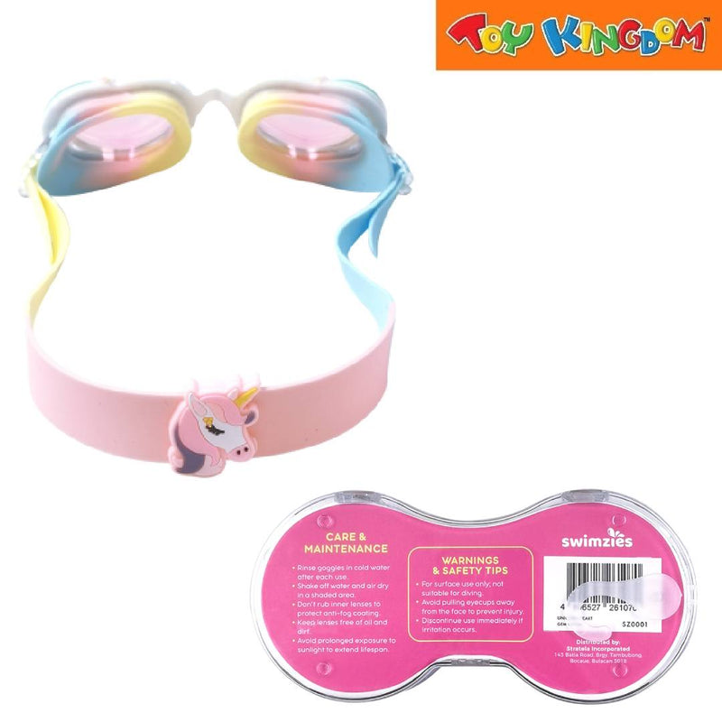 unicorn swimming goggles Swimzies Gem Vision Swim In Style Unicorn Heart Swimming Goggles – Toy Kingdom