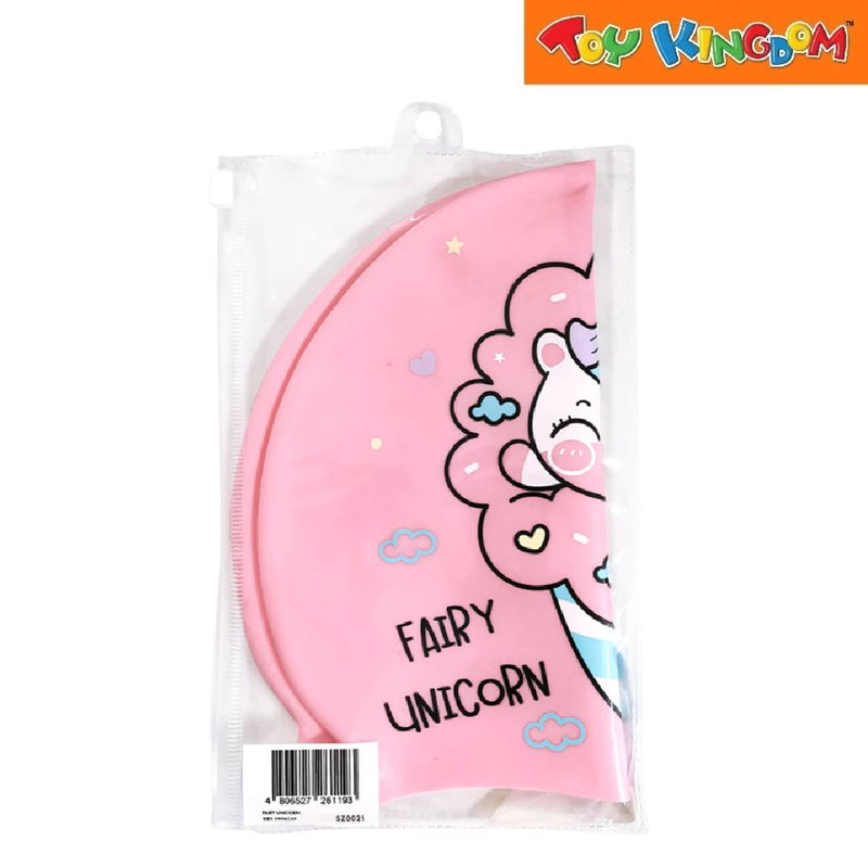 Swimzies Fun Colors & Designs Fairy Unicorn Kids Swim Cap