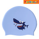 Swimzies Fun Colors & Designs Happy Shark Kids Swim Cap