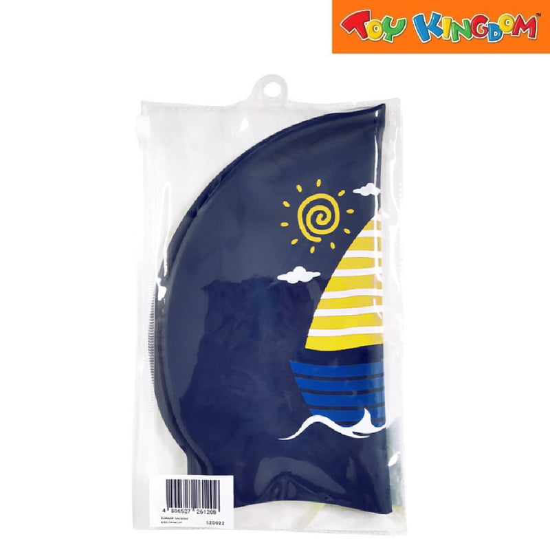 Swimzies Fun Colors & Designs Summer Sailboat Kids Swim Cap