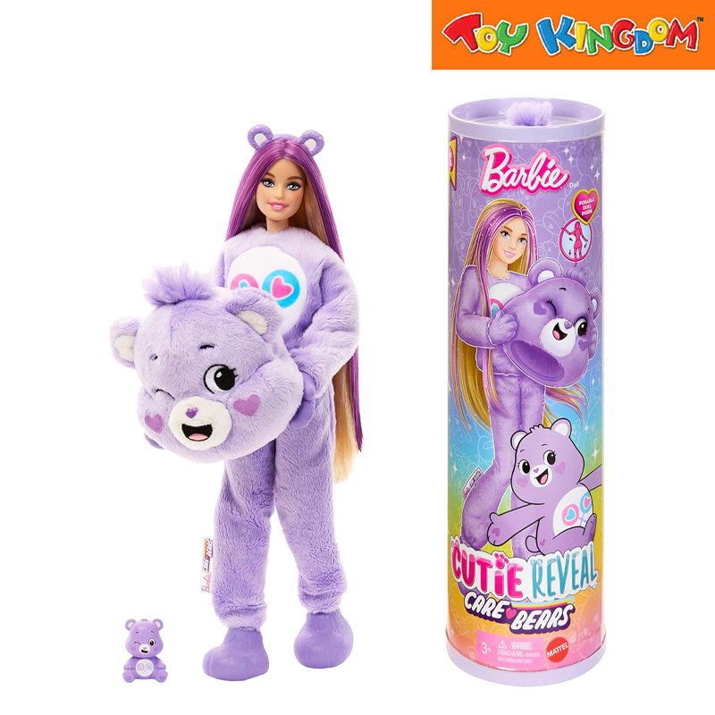 Barbie Cutie Reveal Care Bears Doll