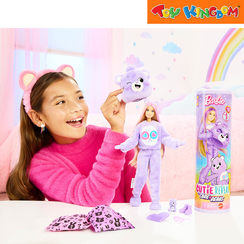 Barbie Cutie Reveal Care Bears Doll
