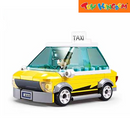 Sluban Metropolis Taxi Pull Back 97pcs Building Blocks