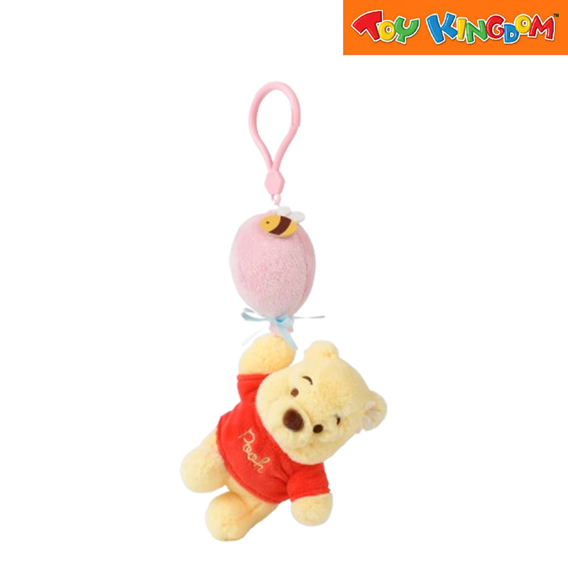 Disney Winnie the Pooh Balloon Key Chain Plush Toy Kingdom
