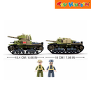 Sluban Army Italian Tank 2-in-1 Building Block Set