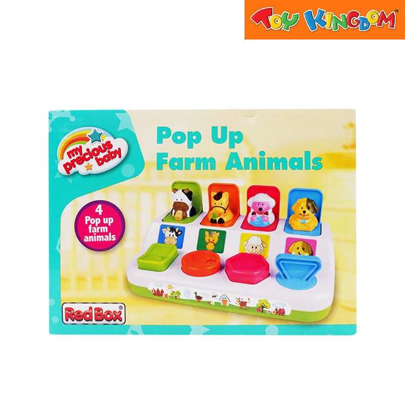Red Box My Precious Baby Pop Up Farm Animals