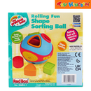 Red Box My Precious Baby Rolling Fun Shape Sorting Ball