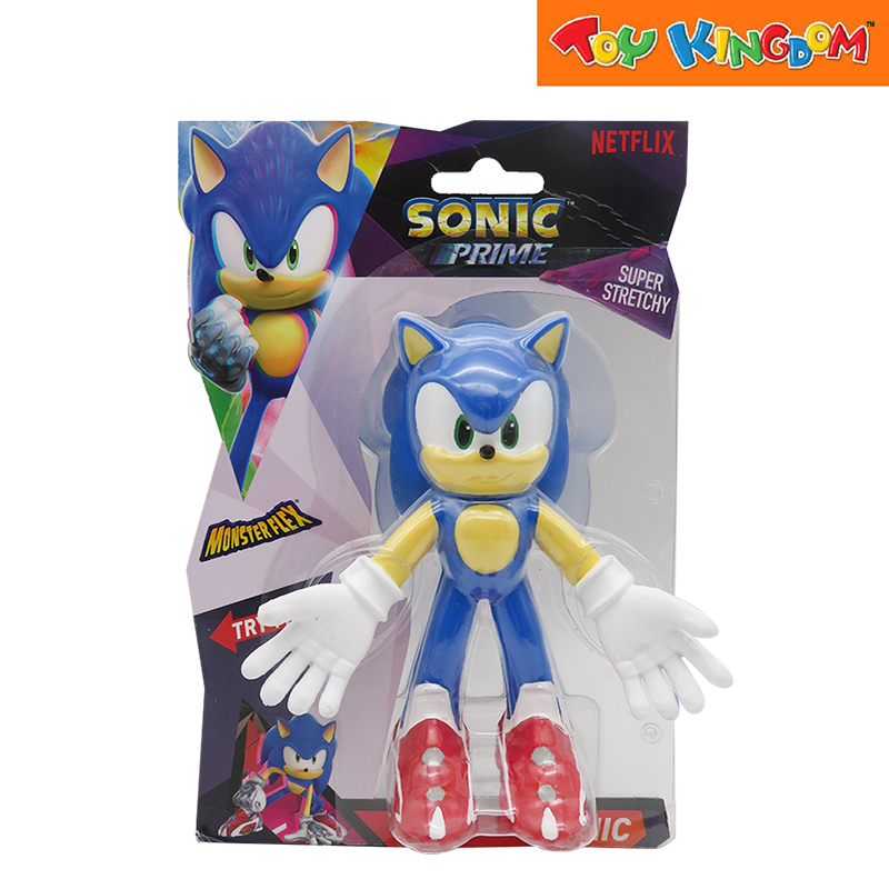 Diramix Sonic Prime Monsterflex Stretchy Toys