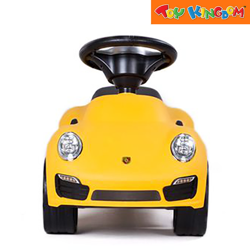 Rastar Porsche 911 Yellow Foot to Floor Ride-on
