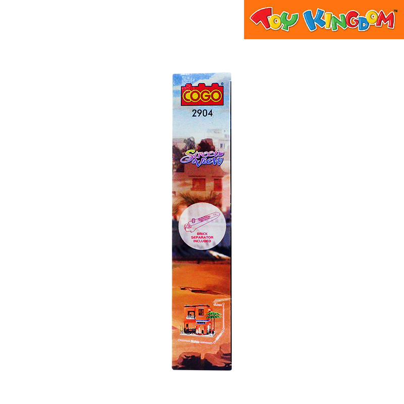 Cogo Street View Cafe Terra 646pcs Building Blocks
