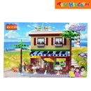 Cogo Street View Coastal Bloom Cafe 915pcs Building Blocks