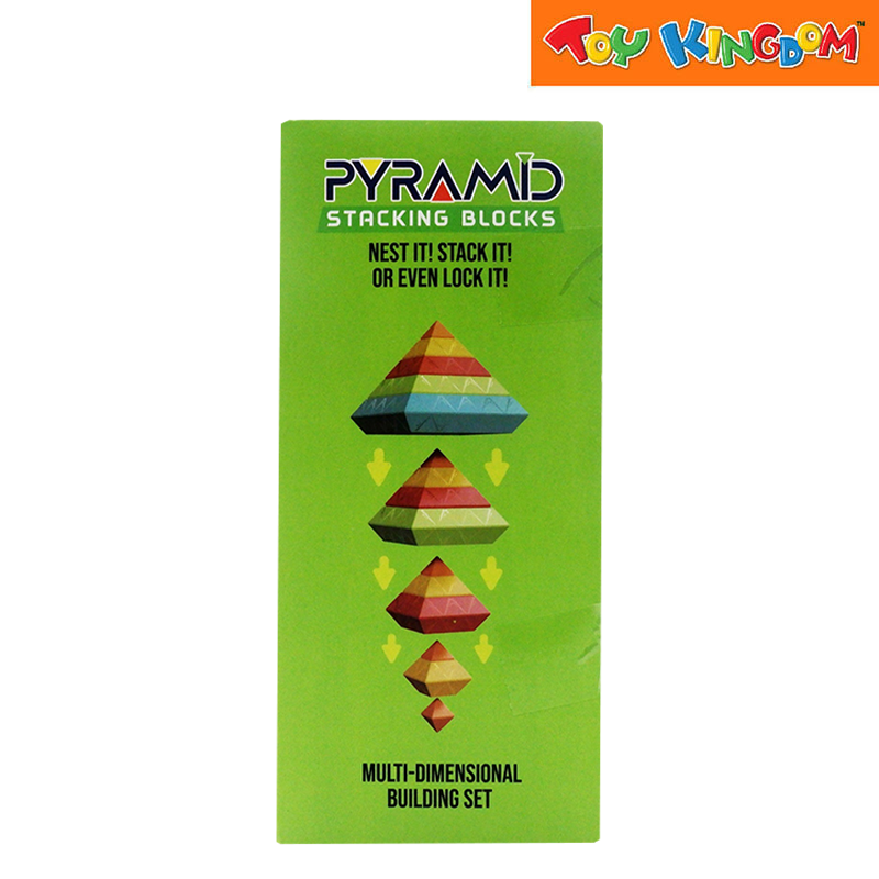 KidShop Blocks 15pcs Pyramid Stacking Blocks – Toy Kingdom