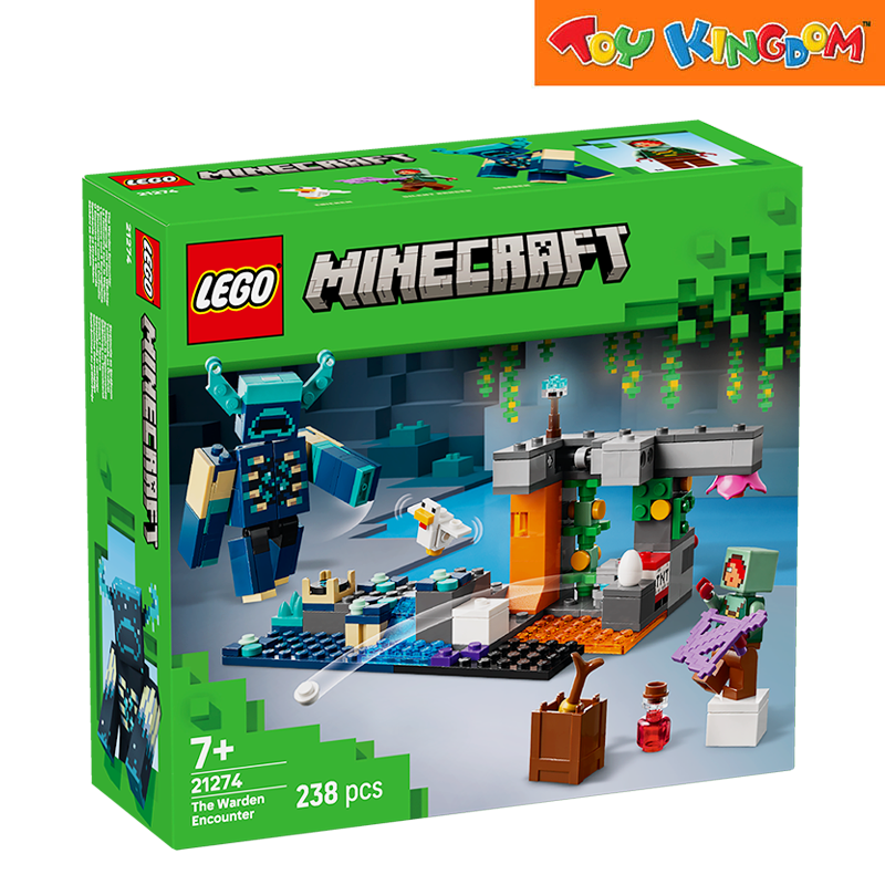 LEGO® Minecraft 21274 The Warden Encounter 2025 238pcs Building Blocks