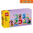 LEGO® LEL Seasons 40807 Birthday Numbers 2025 281pcs Building Blocks