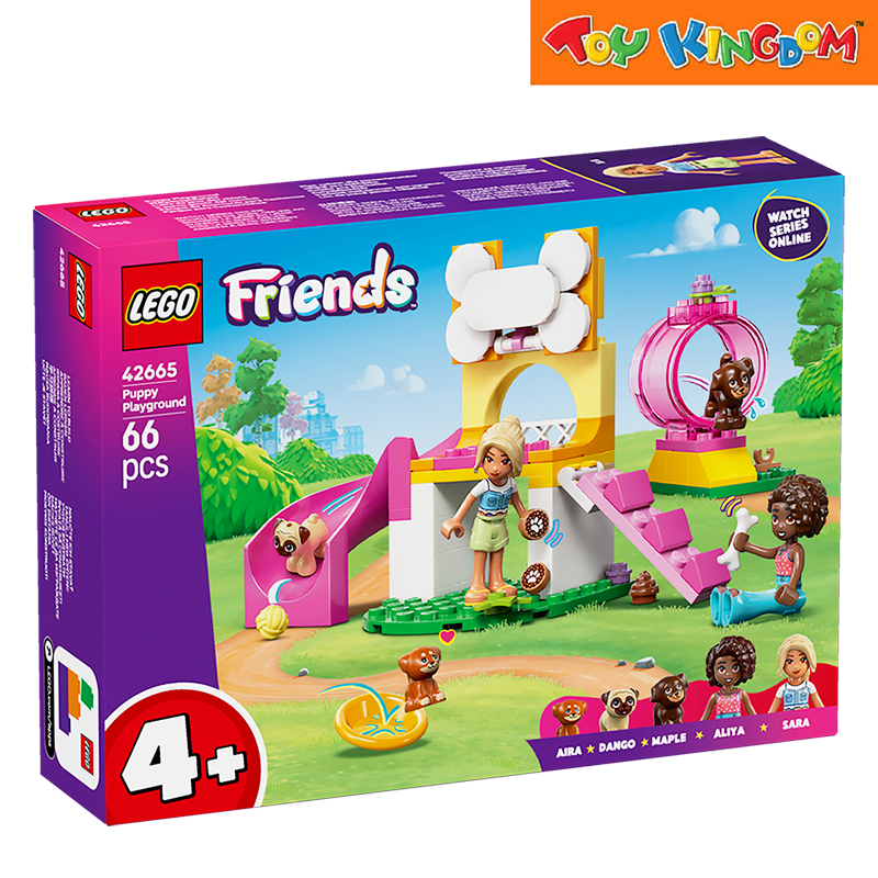 LEGO® Friends 42665 Puppy Playground 2025 66pcs Building Blocks
