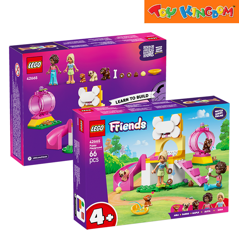 LEGO® Friends 42665 Puppy Playground 2025 66pcs Building Blocks