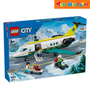 LEGO® City 60465 Emergency Air Ambulance Airplane 2025 395pcs Building Blocks