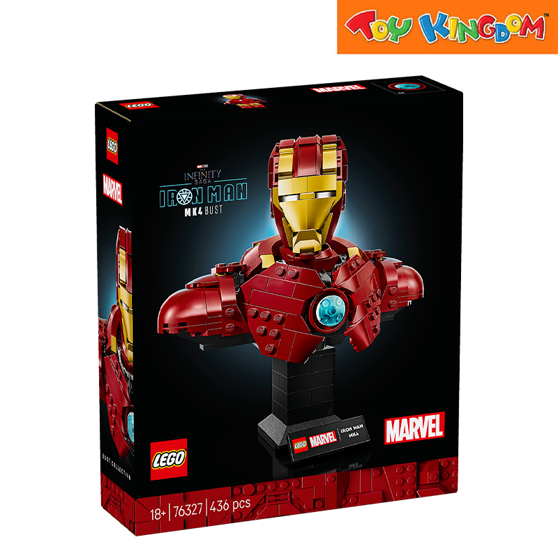 LEGO® Super Heroes 76327 Iron Man MK4 Bust 2025 436pcs Building Blocks