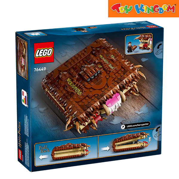 LEGO® Harry Potter™ 76449 Chomping Monster Book of Monsters 2025 518pcs Building Blocks
