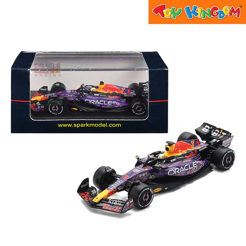 Spark Oracle Red Bull RB19 Formula 1 2023 Las Vegas Grand Prix Max Verstappen No. 1 Die-cast Car