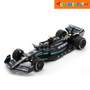 Spark Mercedes-AMG W14 Formula 1 2024 Bahrain Grand Prix Lewis Hamilton No. 44 Die-cast Car