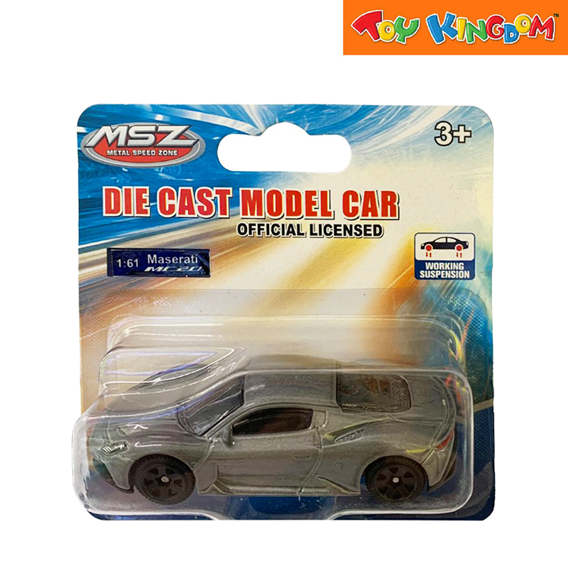 MSZ Official Licensed Die-cast Model Car - Maserati Mc20 – Toy Kingdom
