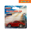 MSZ Official Licensed Die-cast Model Car - Porsche 911 GT2 Rs Red