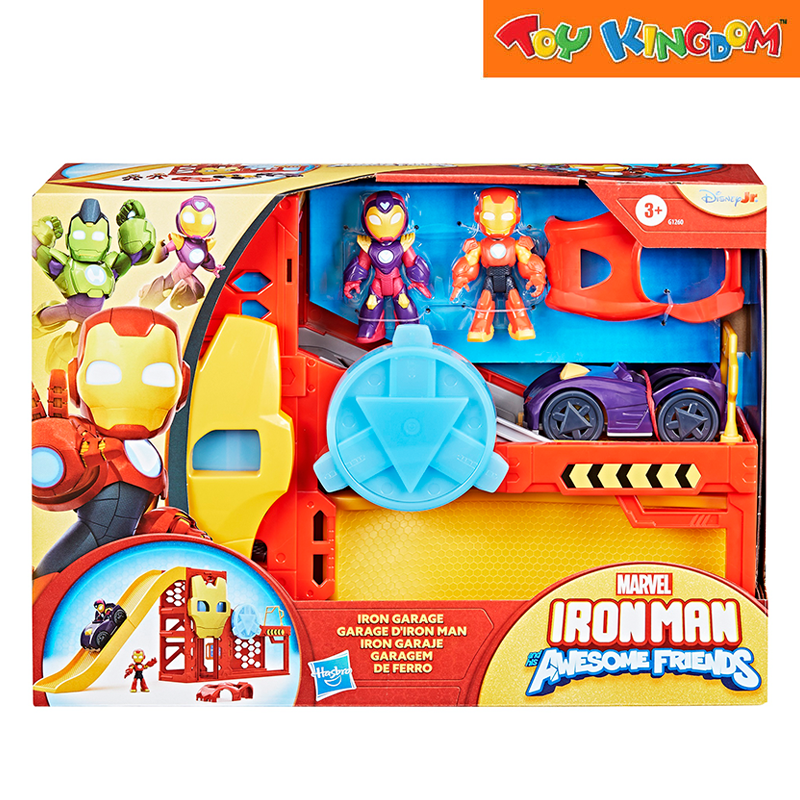 Disney Jr. Iron Man and His Awesome Friends Iron Garage