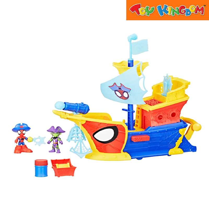 Marvel Spidey with His Awesome Friends Water Webs Ahoy Bubble Ship