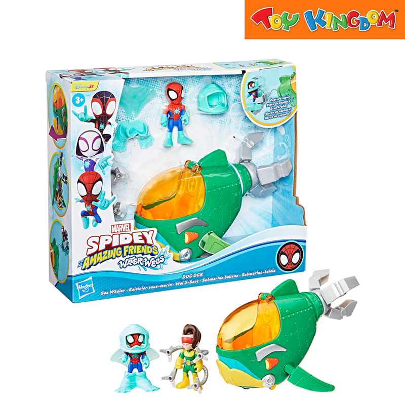 Marvel Spidey with His Awesome Friends Water Webs Sea Whaler