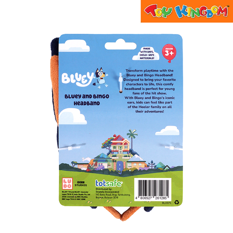 Totsafe Bluey Bluey & Bingo Headband