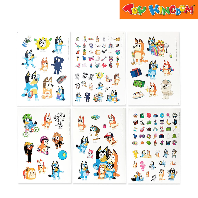 Artlings Bluey Artlings Bluey Playable Sticker Play Set