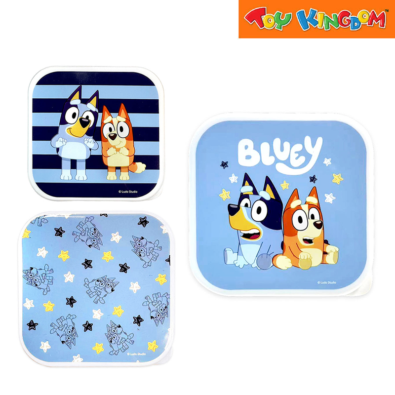 Totsafe Bluey 3pcs Snack Box Set