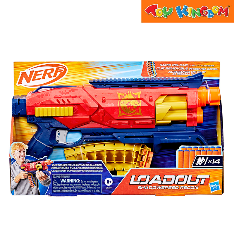 Nerf Loadout Shadow Speed Recon